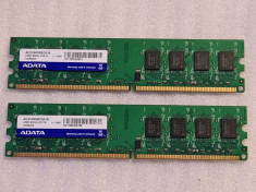 Memorie RAM desktop ADATA AD2U800B2G5-B, 2GB, 800MHz, CL6 - poze reale foto