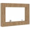 vidaXL Set dulap TV 8 piese montat pe perete Stejar artizanal