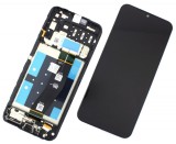 Display Samsung Galaxy A14 4G A145 Display Service Pack Negru Black