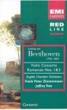 Ludwig Van Beethoven / English Chamber Orchestra - Frank Peter Zimmermann - Jeffrey Tate - Violin Concerto &bull; Romances Nos. 1 &amp; 2, Caseta audio