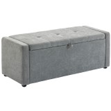 HOMCOM pouf interior taburet bancă suport capăt pat | Aosom Romania