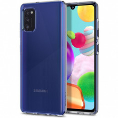 Husa TPU Spigen Liquid Crystal pentru Samsung Galaxy A41, Transparenta ACS00876