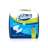 Scutece Adulti ENDLESS Nr. 2 (M), 15 Bucati, Ultra Absorbante, Incontinenta Urinara/Fecala, 80-110 cm