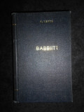 Sinclair Lewis - Babbitt (1960, editie cartonata)