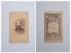 Fotografie CDV Tiedge Janos, Portret de nobil (personalitate maghiara), Pest, Budapest, Ungaria, Austro-Ungaria, 1864