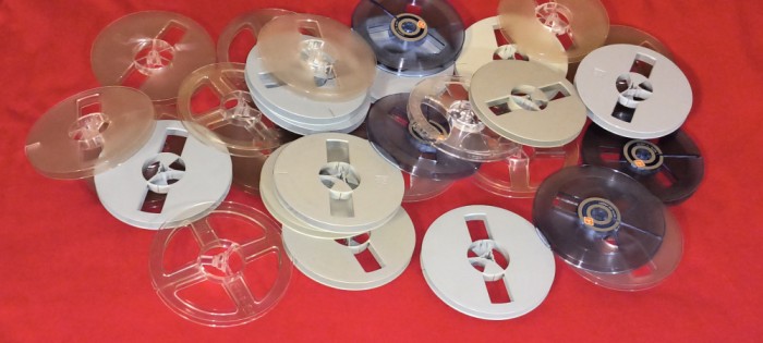 10 bucati role 15 cm pt magnetofon ( fara banda si cutie ) orwo agfa basf kodak