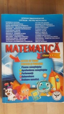 Matematica clasa a V-a- Stefan Smarandache, Catalin Petru Nicolescu foto