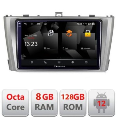 Navigatie Toyota Avensis 2009-2015 5960Pro-TY12 Android Octa Core Qualcomm 2K Qled 8+128 DTS DSP 360 4G Optical CarStore Technology foto