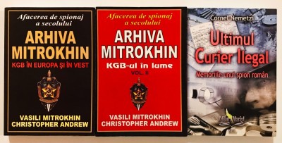 Arhiva Vasili Mitrokhin, Volumul 1si 2, Ultimul Curier Ilegal, Cornel Nemetzi, KGB-ul in lume, KGB in Europa si in vest, Rusia, Servicii secrete. foto