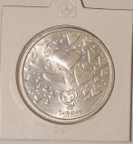 Portugalia, Portugal, 8 euro 2002, KM#751, argint, comemorativa, 36mm, Europa