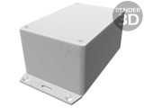 Carcasă universală 80x120x60mm ABS neagră