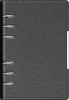 Agenda organizer B6 cu 6 inele neagra