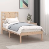 vidaXL Cadru de pat, 90x200 cm, lemn masiv de pin