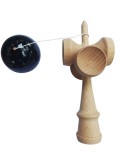 Cumpara ieftin Kendama profesionala, Bila din lemn si cu 4 cupe, Design Unic + Sticker pentru telefon, 114KD