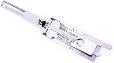 Decodor auto Lishi HU66 2 in 1 pentru contact si usa, pick decoder chei pentru VW Audi Skoda Seat Porsche, lama HU66