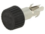 Clemă siguranțe 10A neagră 250V IP40