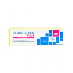 Pasta de Dinti, Gifrer, pentru Albirea Dintilor, cu Bicarbonat de Sodiu. 75ml