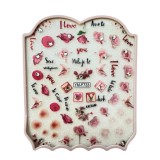 Autocolante pentru unghii &ndash; Love
