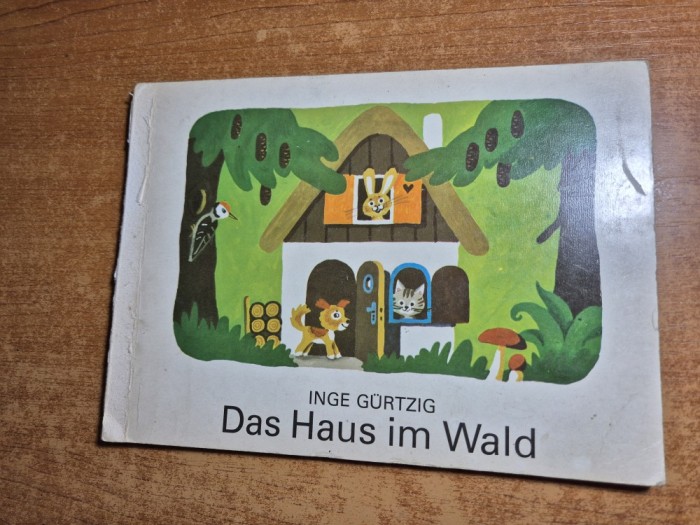 carte cartonata pentru copii - in limba germana - din anul 1981