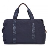 Geanta de infasat Childhome Mommy Bag Signature Urban Dark Grey