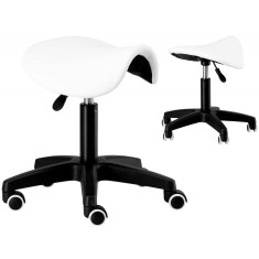Taburet cosmetic pentru coafor scaun hoker șa SPA mobil Calissimo