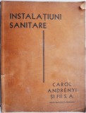 Instalatii Sanitare - Carte Tehnica (Coperta Uzata)