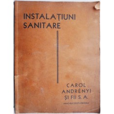 Instalatiuni sanitare (coperta putin uzata)