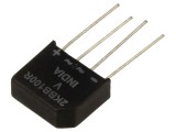 Punte redresoare monofazată 1kV 1,9A plat