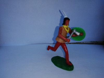 bnk jc Elastolin Swoppet - indian cu tomahawk foto