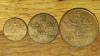 Suedia - set istoric de colectie - 1 2 5 ore 1950 - bronz XF+ aUNC - superbe !, Europa