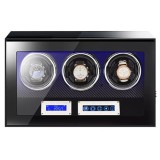 Cumpara ieftin Cutie intors ceasuri automatice iUni, Luxury Watch Winder 3 Carbon