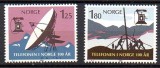 NORVEGIA 1980, Aniversari - 100 de ani telefonie, serie neuzata, MNH, Nestampilat