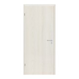 Cumpara ieftin Blat de ușă decorativ 3D Frasin alb 100/210 balama cromată st&acirc;nga cu &icirc;ncuietoare BB