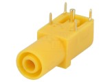 Conector banană 4mm, soclu, 24A