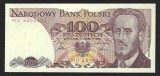 POLONIA 100 ZLOTI / ZLOTYCH 1986 , UNC , P- 142e.1 , necirculata