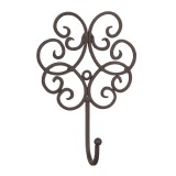 Cuier fier forjat maro 13 cm x 5 cm x 19 cm