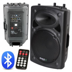 Boxa activa profesionala 800W Ibiza Bluetooth, USB, telecomanda