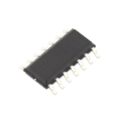 Circuit integrat, contor binar, contor decada, impar&amp;amp;#355;it la 5, SO14, SMD, TEXAS INSTRUMENTS - SN74LS90D foto