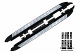 Praguri laterale BMW X3 F25 2011-2017 din inox, aluminiu si PVC