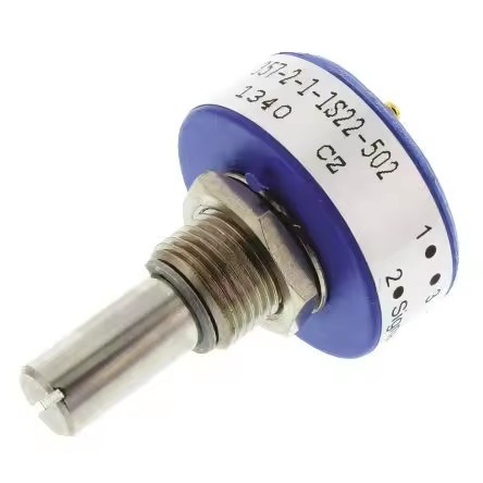 Potentiometru axial 5k&Omega; 1W lineare