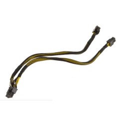 Cablu workstation Dell T3600 T5810 PCI-e Aux Power Cable DP/N D92C9 1 x 8-pin to 2 x 6-pin