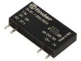 Releu semiconductor 5V DC, 6A, 24V DC - FINDER, montare PCB