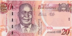 BOTSWANA 20 PULA 2008 XF+
