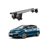 Bare transversale portbagaj auto aluminiu compatibile plafon neted Toyota Auris E210 Hatchback 2018-> argintii sau negre Cod: CB200101 Kit-101