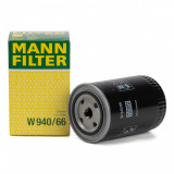 Filtru Ulei Mann Filter Audi A4 B8 2008-2010 W940/66, Mann-Filter