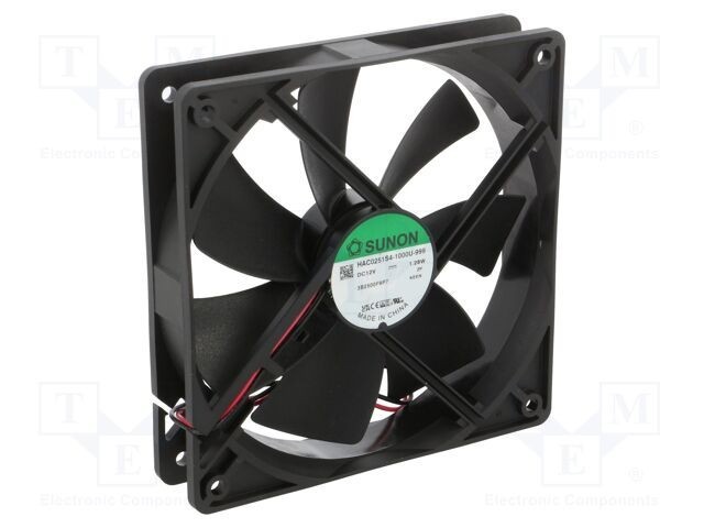 Ventilator axial SUNON 12V 120x120x25mm DC fără perii