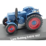 Macheta Tractor Lanz Bulldog D4016 1957 1:43 replica metal albastru