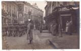 129 - BUCURESTI, Mackensen, Victoriei Ave - old postcard, real PHOTO - used 1918, Circulata, Fotografie
