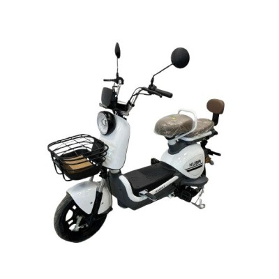 Scuter electric KUBA SWEET, alb, autonomie 40-50 km viteza maxima 25 km/h putere 350W acumulatori 48V/12Ah, CIV inclusa, nu necesita permis foto