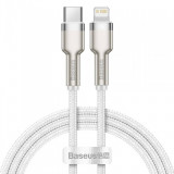 Cablu alimentare si date Baseus Cafule Metal CATLJK-A02, USB Tip C - Lightning, 1 Metru